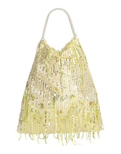 Marina Talia Woman Handbag Lime Green Size - Pes, Elastane