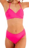 Marina West Swim Beside The Bay Swimsuit Bottoms In Pink In Pink