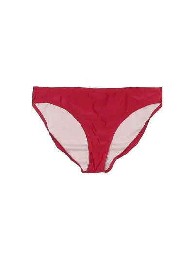 Pre-owned Marina West Swimsuit Bottoms In Red