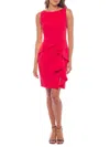 Marina Cascade Short Dress In Red