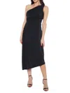 Marina Pleated Midi Dress In Black