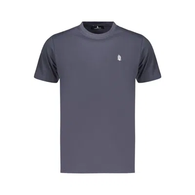 Marina Yachting Blue Cotton Men's T-shirt In Purple