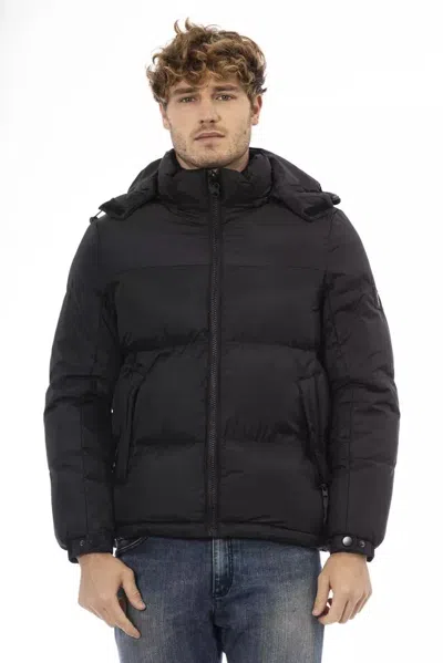 Marina Yachting Elegant  Hooded Jacket In Black