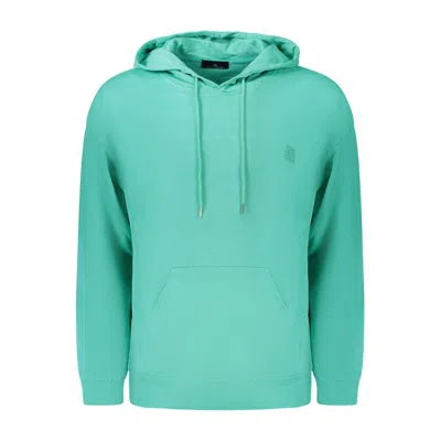 Marina Yachting Green Cotton Sweatshirt In Blue