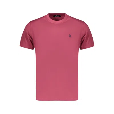 Marina Yachting Rosso Cotton Men's T-shirt In Pink