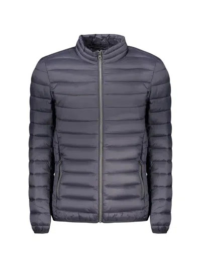 Marina Yatching Quilted Padded Jacket In Blue