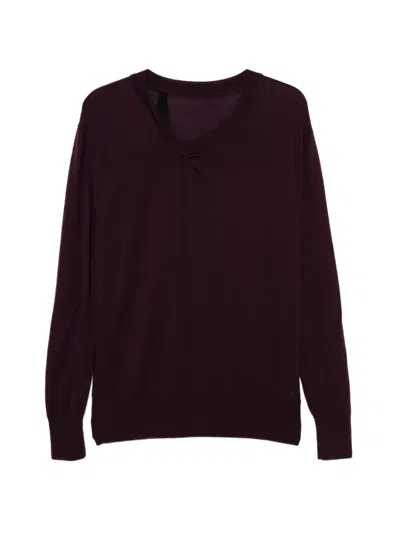 Marina Yee Blitz Wool Sweater In Purple
