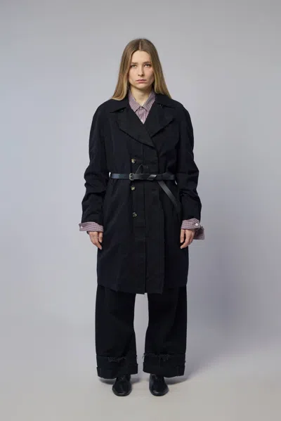 Marina Yee Car Coat In Black