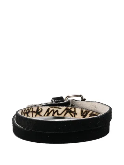 Marina Yee Classic Buckle-fastening Bracelet In Black