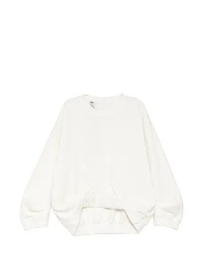 Marina Yee Crew-neck Sweatshirt In White