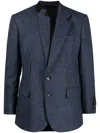 Marina Yee Darts Asymmetric Single-breasted Blazer In Blue