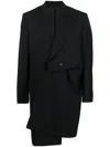 Marina Yee Black Luke Coat In Black