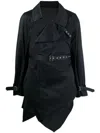 Marina Yee My Imper Belted Coat In Blue