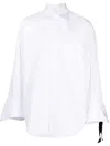 Marina Yee White Maxi Shirt In White