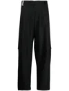 Marina Yee Black Wide-leg Trousers In Black