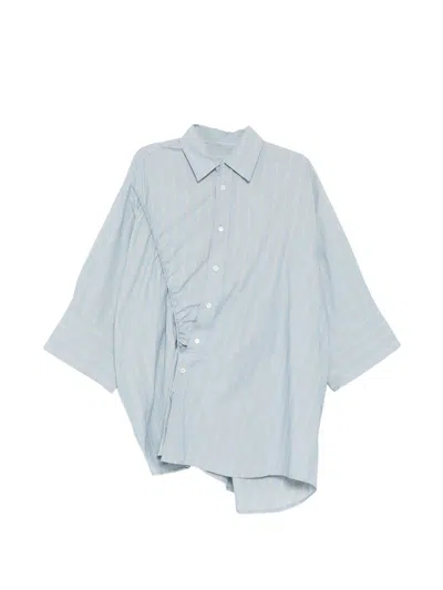 Marina Yee 트위스터 셔츠 In Blue