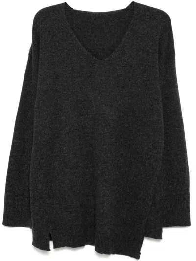 Marina Yee Virgin-wool Jumper In Gray
