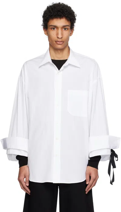 Marina Yee White Oversized Shirt