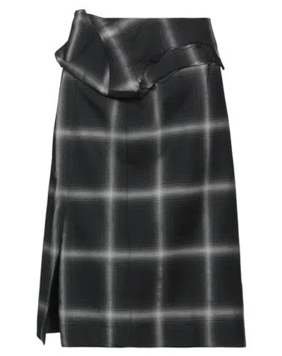 Marina Yee Woman Midi Skirt Black Size M Wool