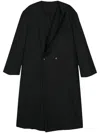 Marina Yee Black Ezra Coat In Black