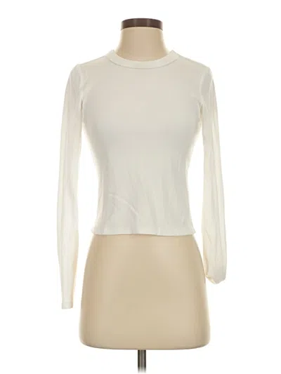 Pre-owned Marine Layer 3/4 Sleeve T-shirt In Ivory