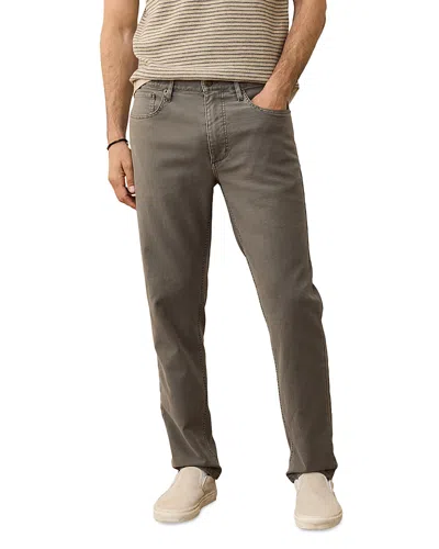 Marine Layer 5 Pocket Flex Terry Pants In Green