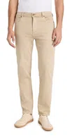 Marine Layer 5 Pocket Twill Athletic Fit Pants Khaki In Khaki
