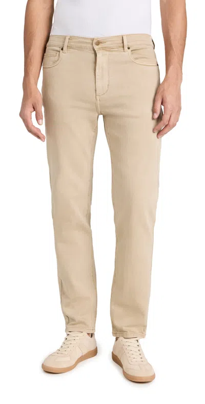 Marine Layer 5 Pocket Twill Athletic Fit Pants Khaki