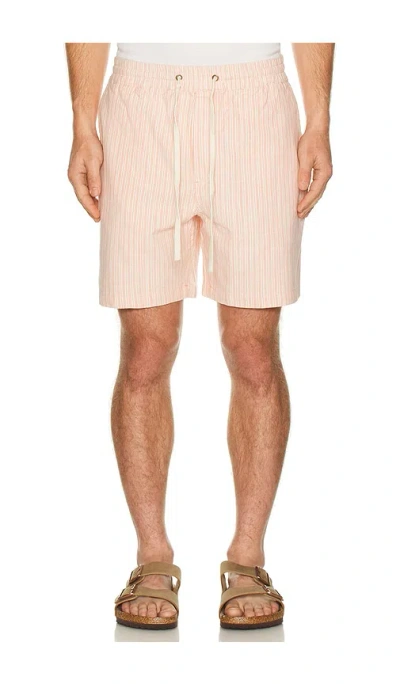Marine Layer 6 Saturday Beach Short In Pink