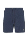 Marine Layer 6 Stretch Swim Trunk In Navy