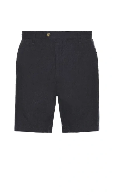 Marine Layer 7 Hemp Short In Black
