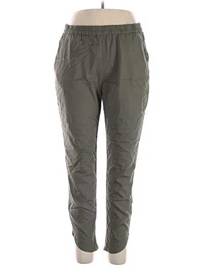 Pre-owned Marine Layer Active Pants In Green
