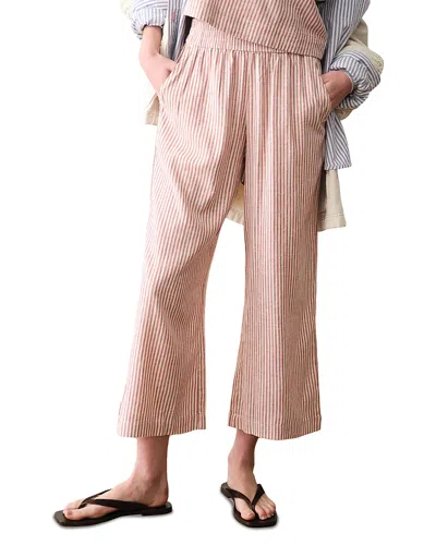 Marine Layer Allison Crop Trousers In Multi