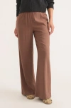 Marine Layer Kyra Poplin Pants In Pinecone