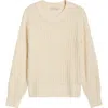 Marine Layer Alma Crewneck Sweater In Multi