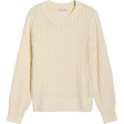 Marine Layer Alma Crewneck Sweater In Multi