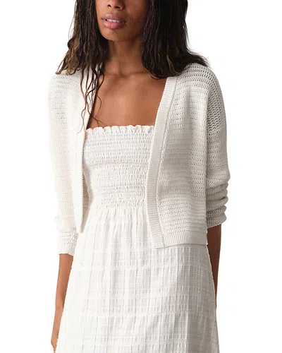 Marine Layer Anacapa Cardigan In White