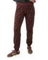 Marine Layer Anytime Leopard Print Joggers In Leopard