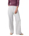 Marine Layer Anytime Wide Leg Sweatpants In Heather Grey