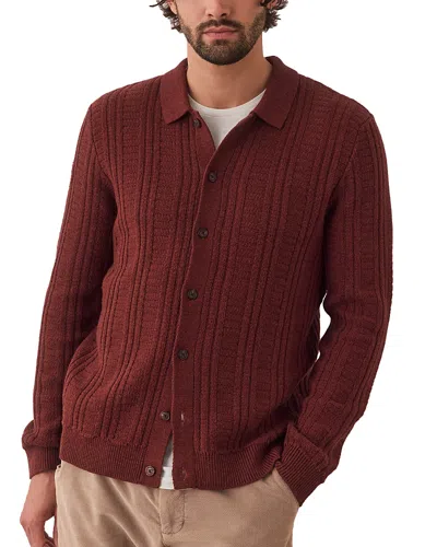 Marine Layer Arthur Regular Fit Knit Shirt In Veneer