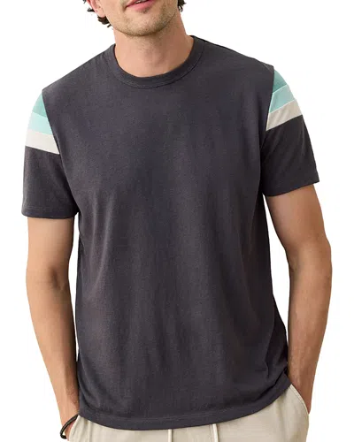 Marine Layer Banks Crewneck Tee In Gray