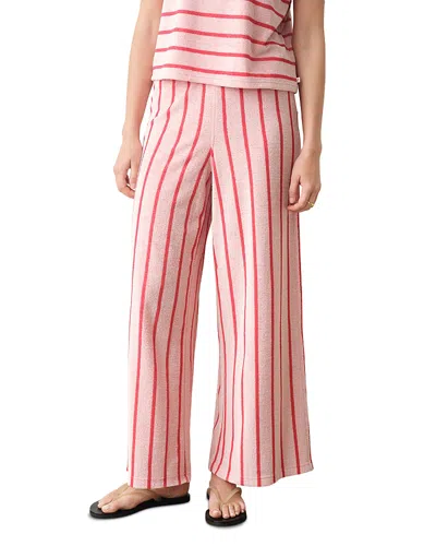 Marine Layer Beach Terry Wide Leg Pants In Multi