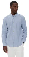 Marine Layer Better-than-linen Shirt Chambray