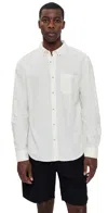 Marine Layer Better-than-linen Short Sleeve Hemp Blend Button-up Shirt