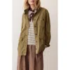 Marine Layer Blake Ripstop Utility Jacket In Brown