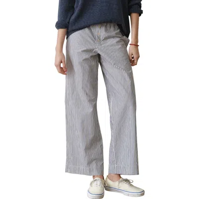 Marine Layer Boxer Pant In Blue
