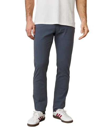 Marine Layer Breeze Slim Straight 5 Pocket Pants In Ombre Blue