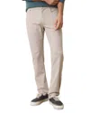 Marine Layer Breeze Slim Straight 5 Pocket Pants In Stone