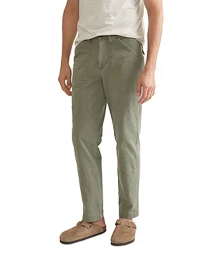 Marine Layer Breyer Relaxed Utility Pants In Vetiver