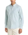 Marine Layer California Button Down Oxford Shirt In Gray Mist